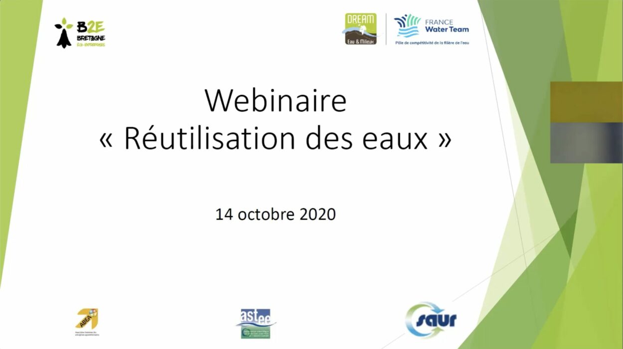 Webinaire Réutilisation des Eaux Usées - Bretagne Eco Entreprises